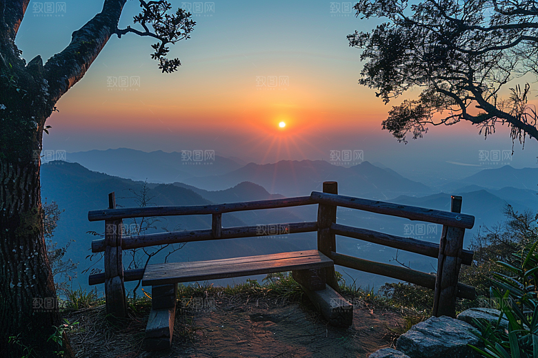 日出旅游旅行摄影图