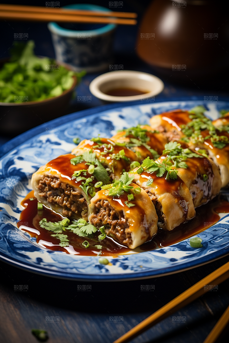 陕西肉夹馍高清西北摄影图