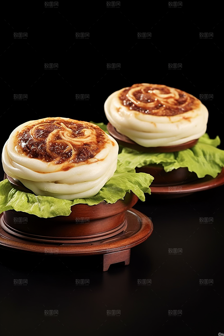 陕西肉夹馍碳水高清摄影图