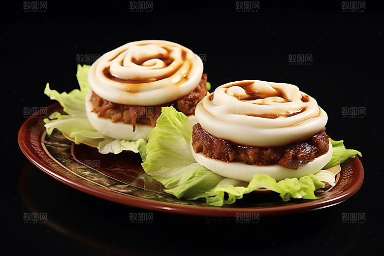 陕西肉夹馍西北高清摄影图