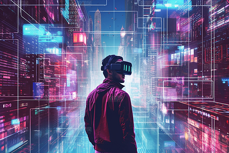 赛博VR眼镜高清时尚素材