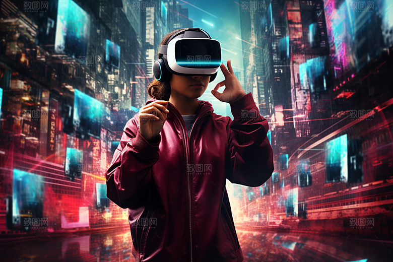 赛博VR眼镜高清时尚素材