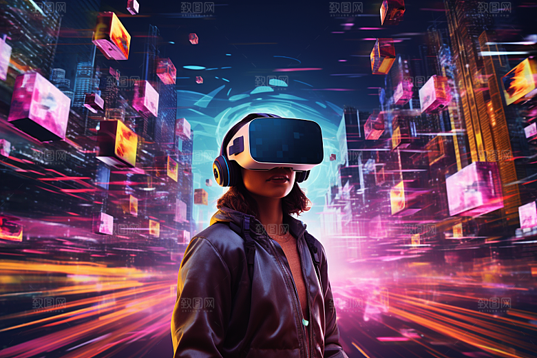 赛博VR眼镜高清时尚素材