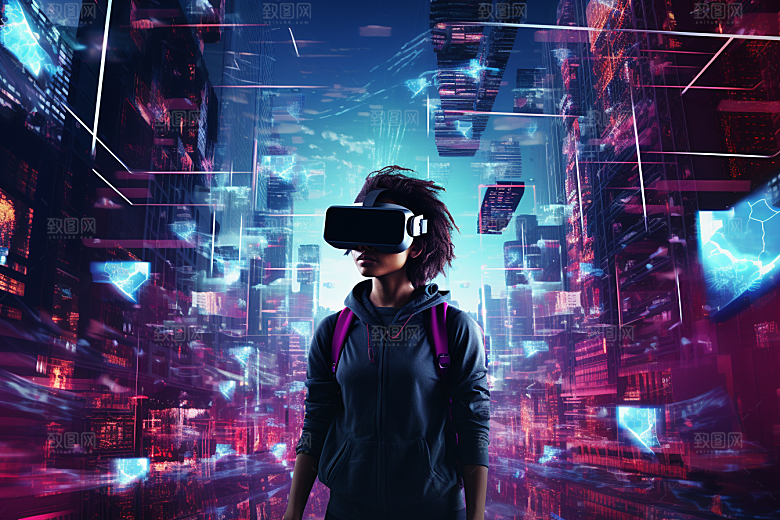 赛博VR眼镜高清时尚素材