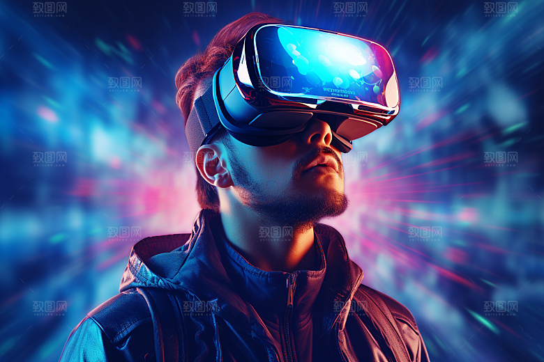 赛博VR眼镜时尚高清素材