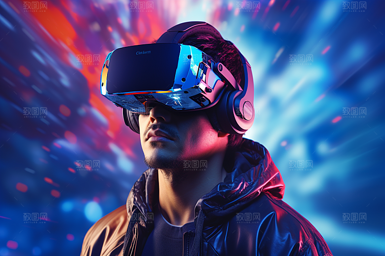 赛博VR眼镜时尚高清素材