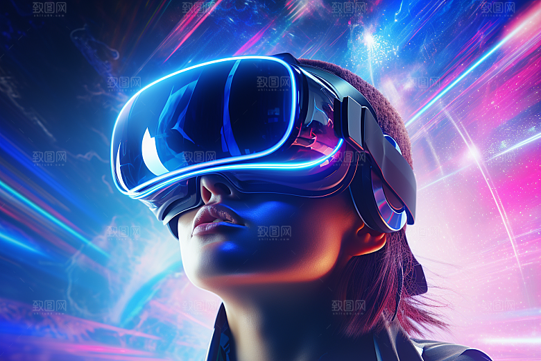 赛博VR眼镜高清赛博朋克素材