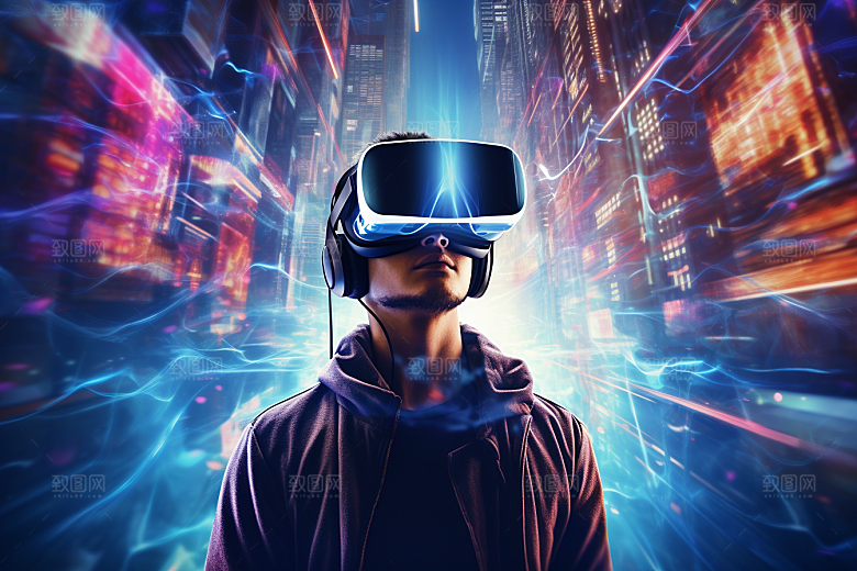 赛博VR眼镜高清头戴式眼镜素材