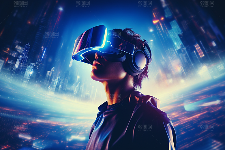 赛博VR眼镜高清时尚素材