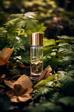 森林化妆品高端香水广告摄影