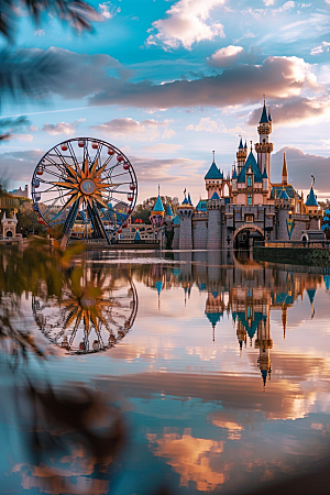 迪士尼乐园上海迪士尼高清摄影图