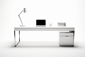 商务办公桌椅家具室内模型