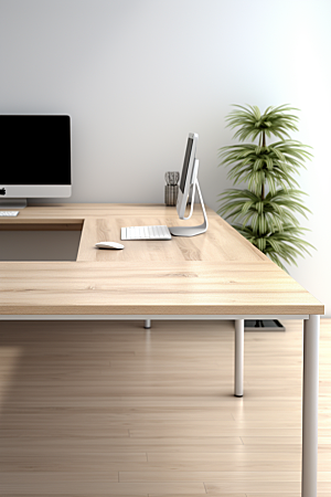 商务办公桌椅工作室高清模型