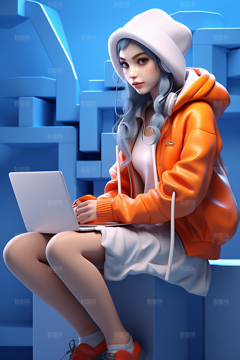 设计师3DIP模型