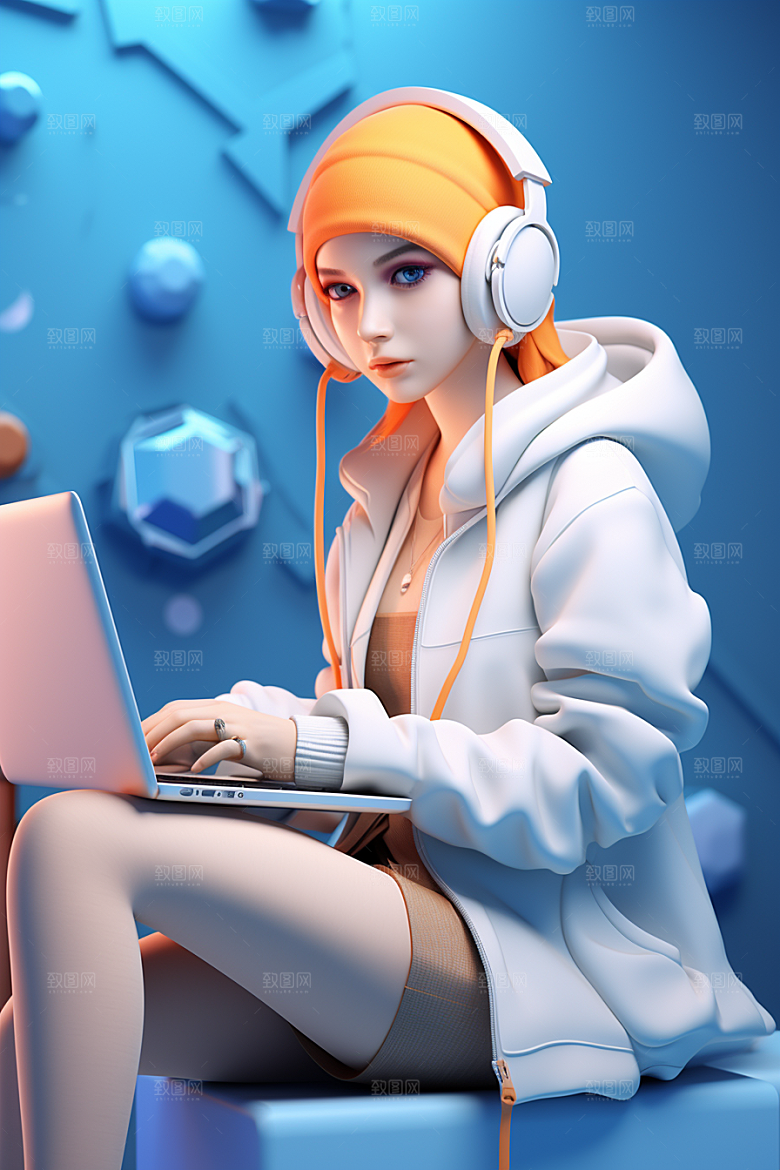 设计师IP时尚模型