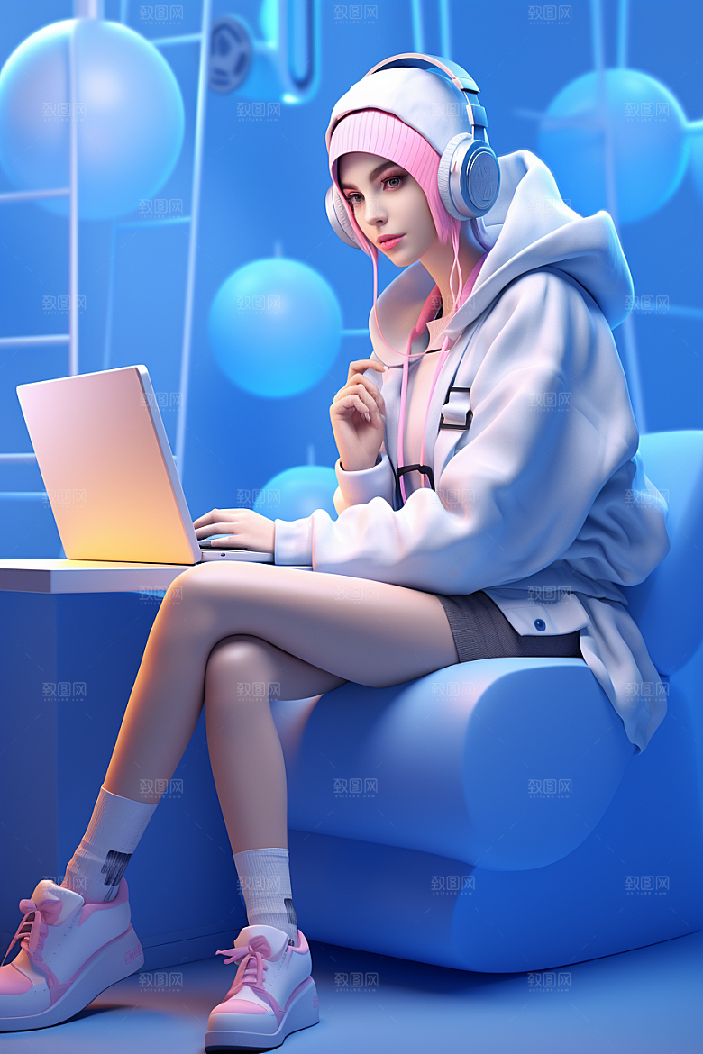 设计师3DIP模型