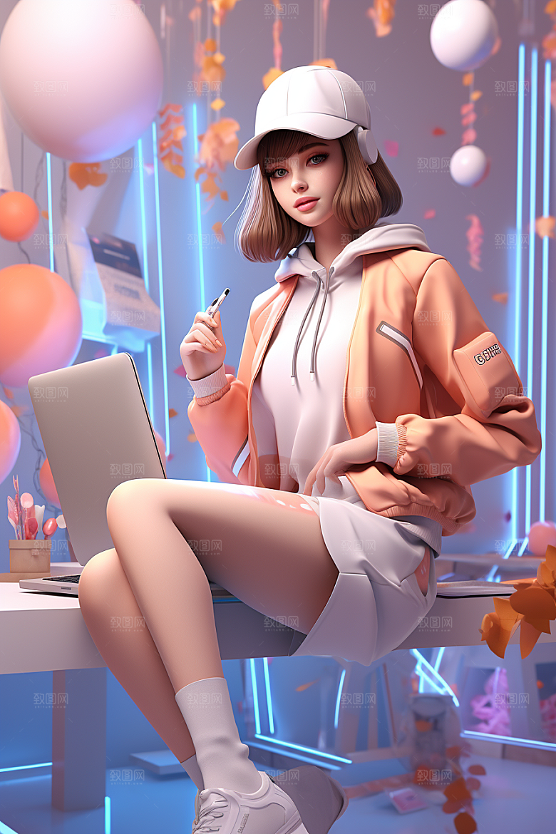 设计师3DIP模型