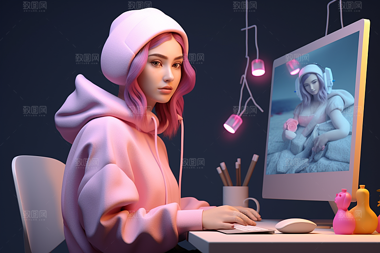 设计师3D人物模型