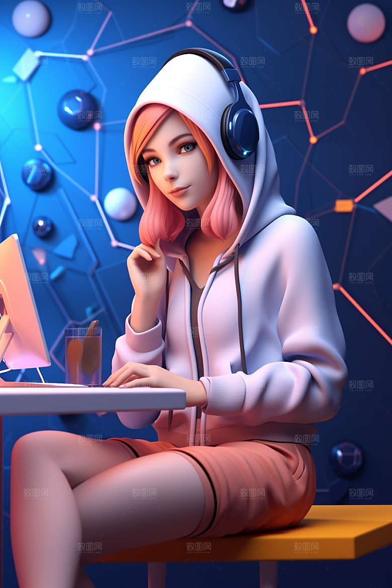 设计师IP人物模型