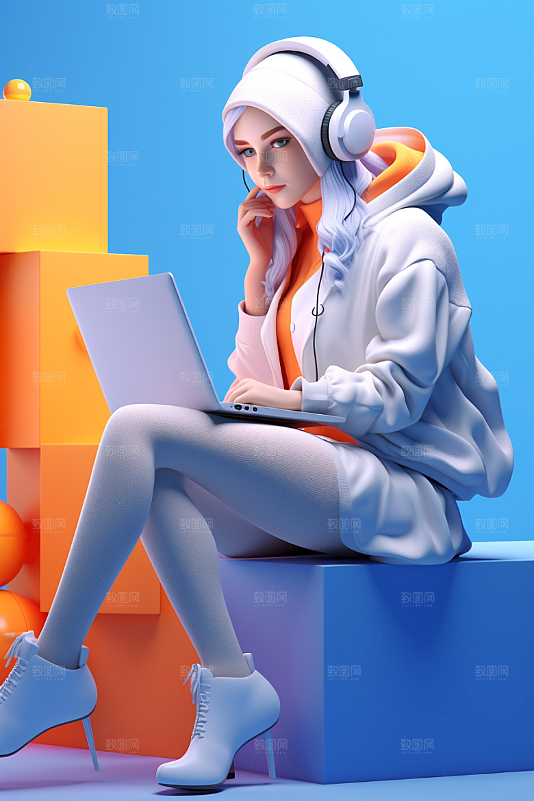 设计师IP3D模型
