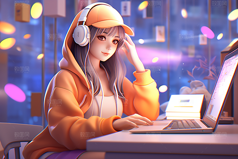 设计师时尚工作模型