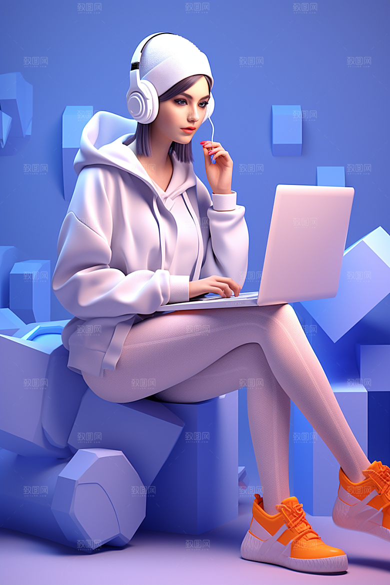 设计师IP时尚模型