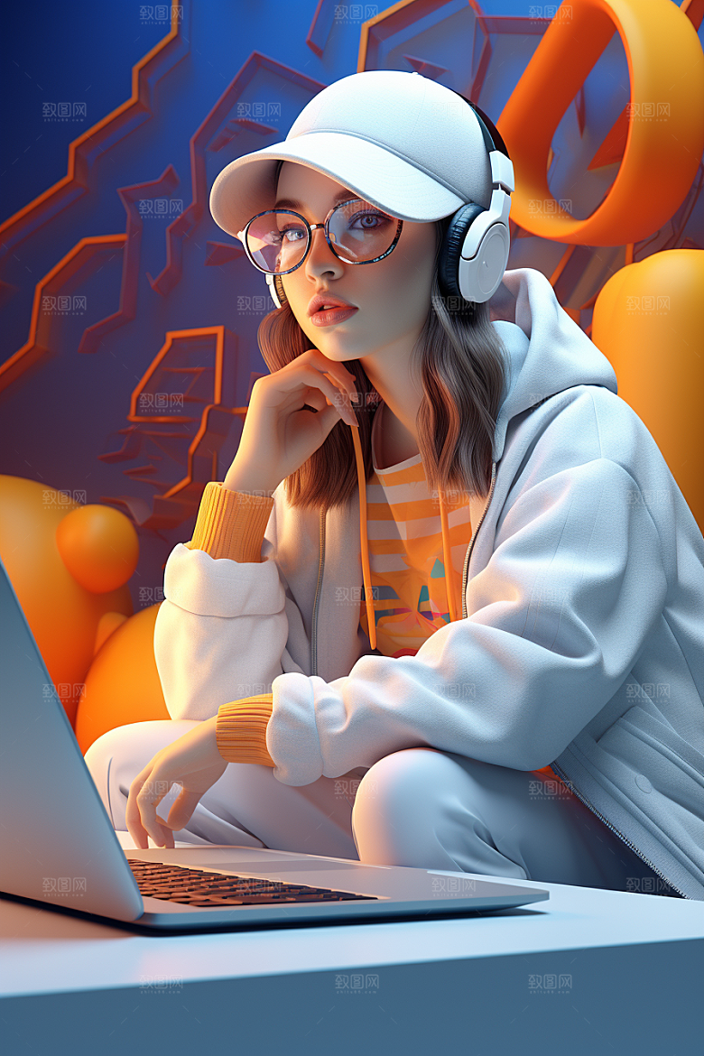 设计师IP3D模型