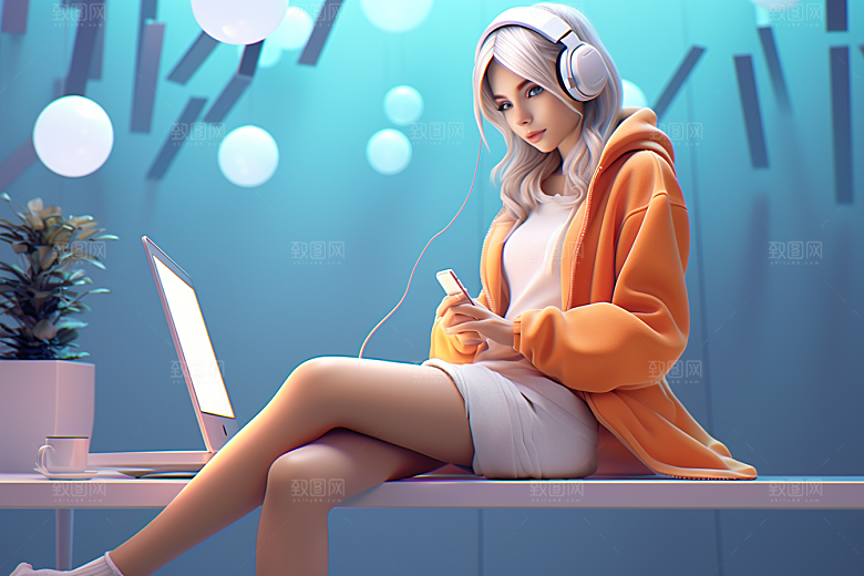 设计师IP3D模型