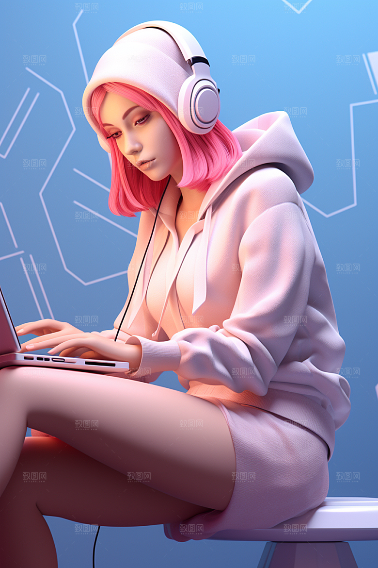 设计师IP人物模型