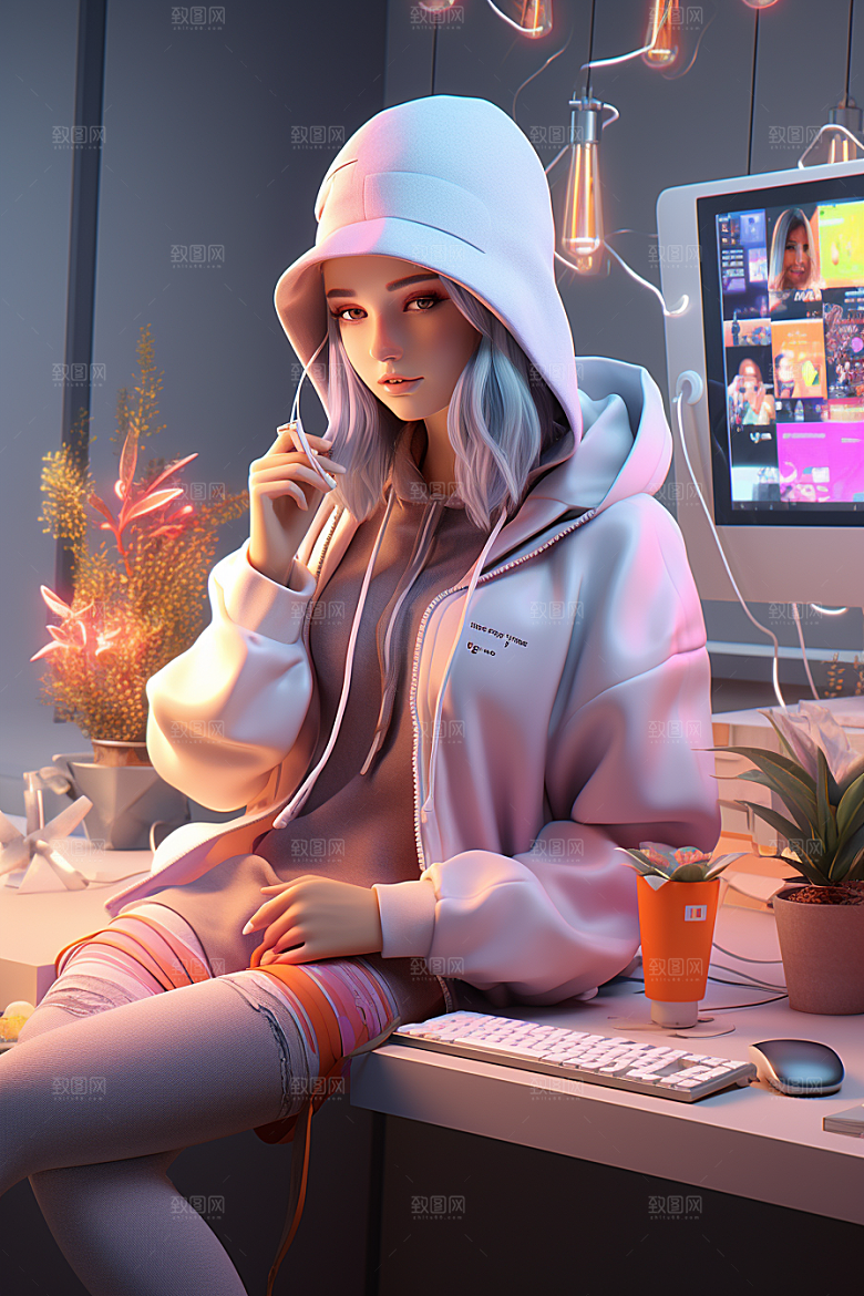 设计师IP立体模型