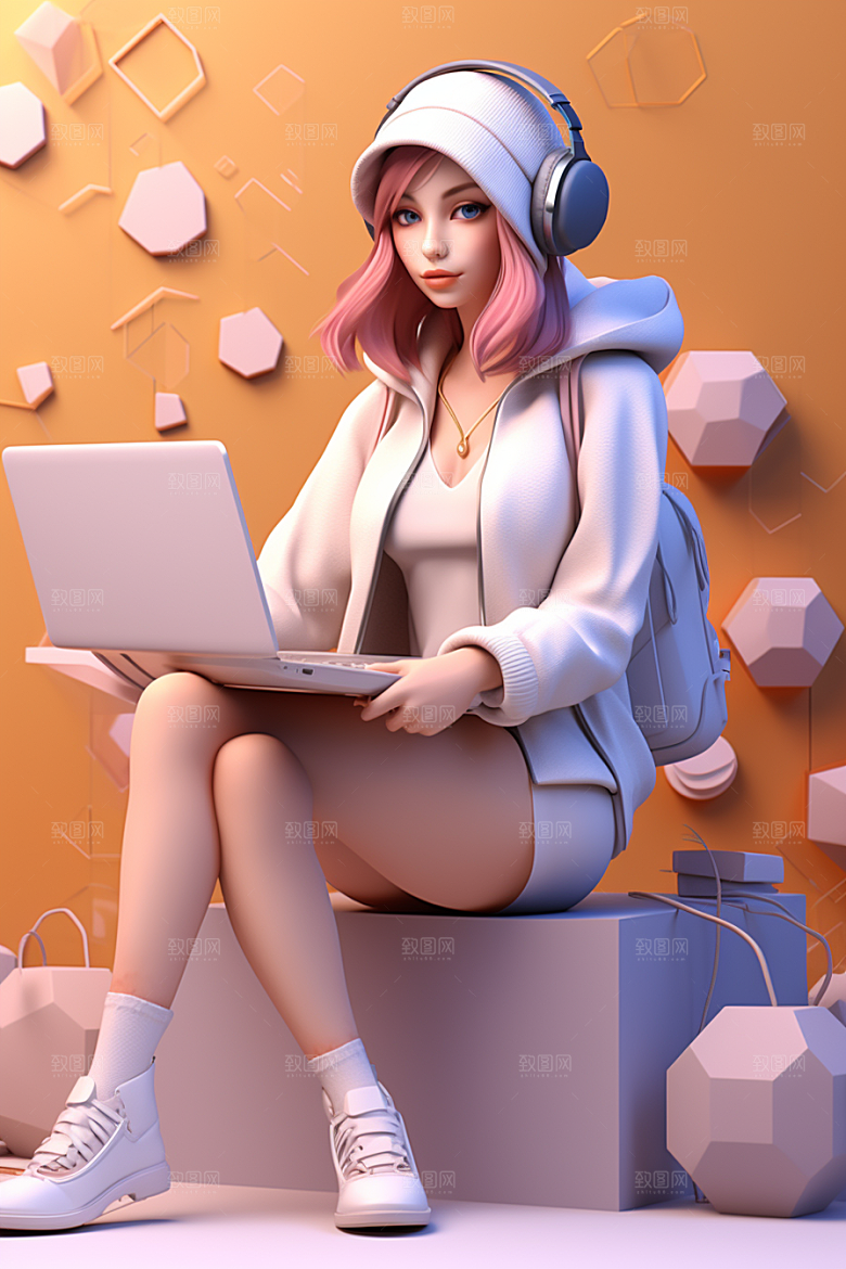 设计师IP立体模型