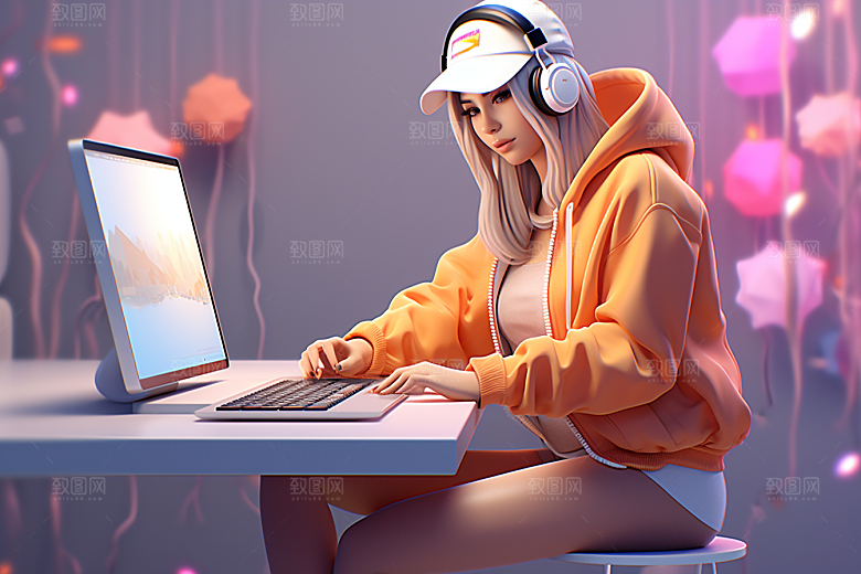 设计师IP3D模型