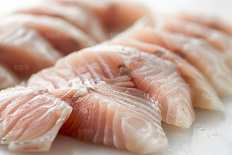 日料生鱼片鱼生美味摄影图
