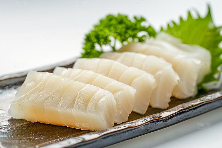 日料生鱼片食材美味摄影图