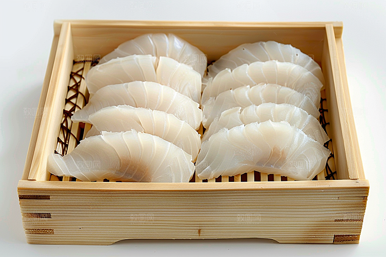 日料生鱼片海鲜鱼生摄影图