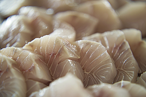 日料生鱼片高清鱼肉摄影图