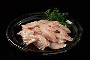 日料生鱼片美味鱼生摄影图