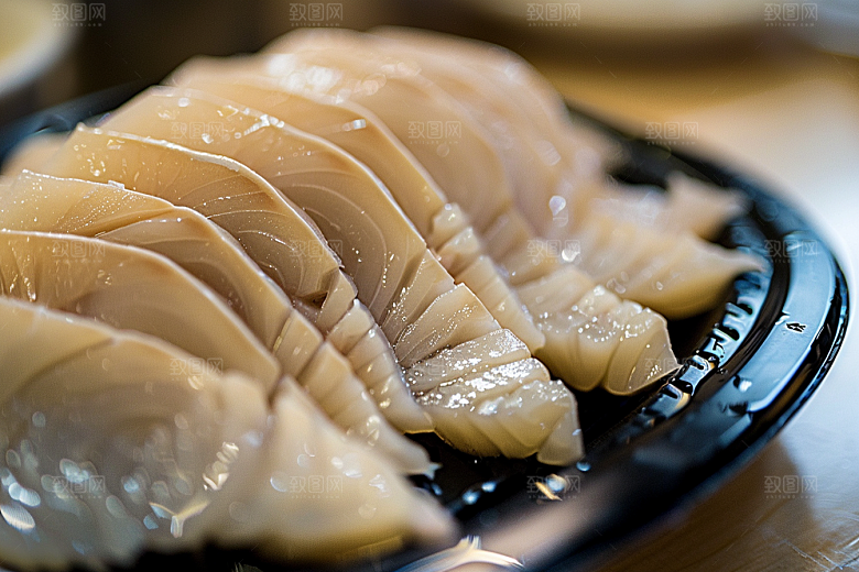 日料生鱼片鱼生新鲜摄影图