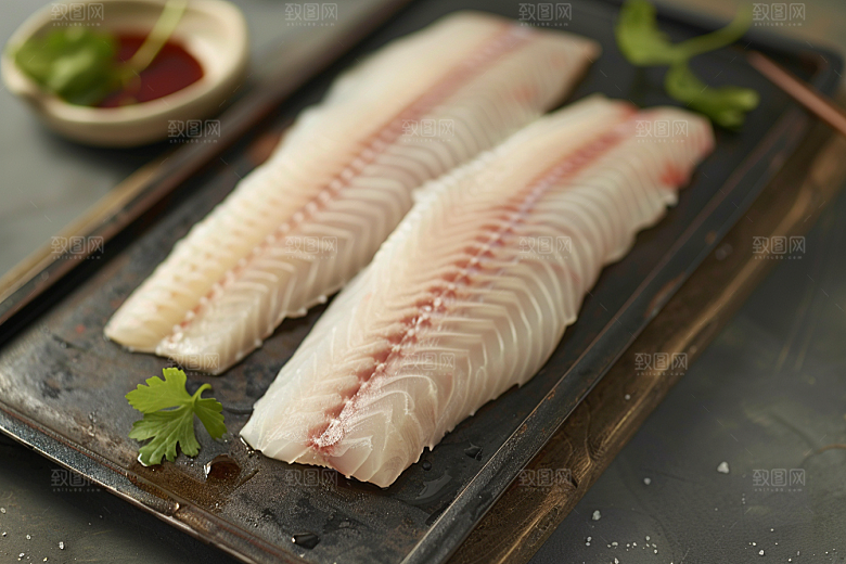 日料生鱼片美味食材摄影图