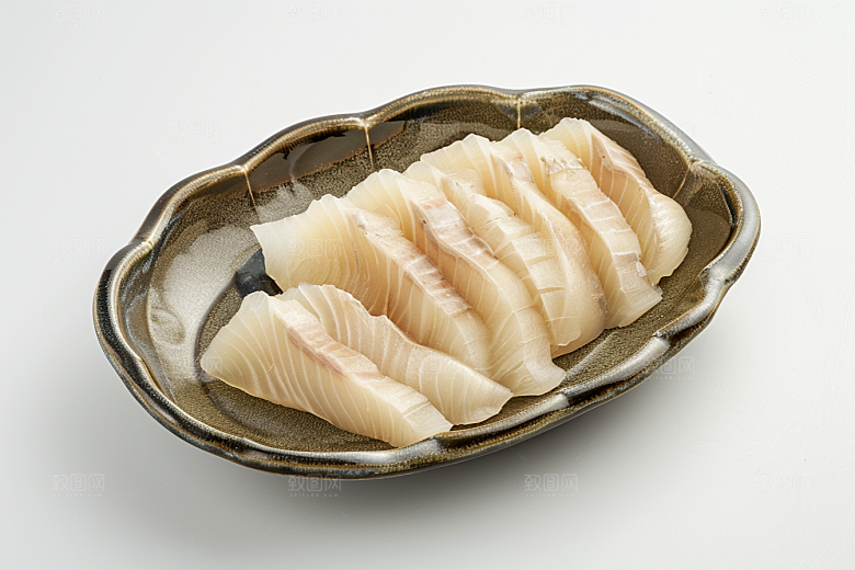 日料生鱼片美味鱼肉摄影图