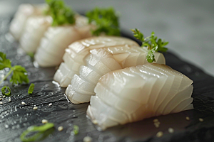 日料生鱼片美食海鲜摄影图