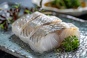 日料生鱼片美味食材摄影图