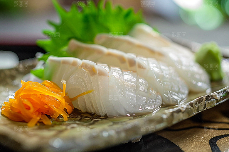 日料生鱼片美味美食摄影图