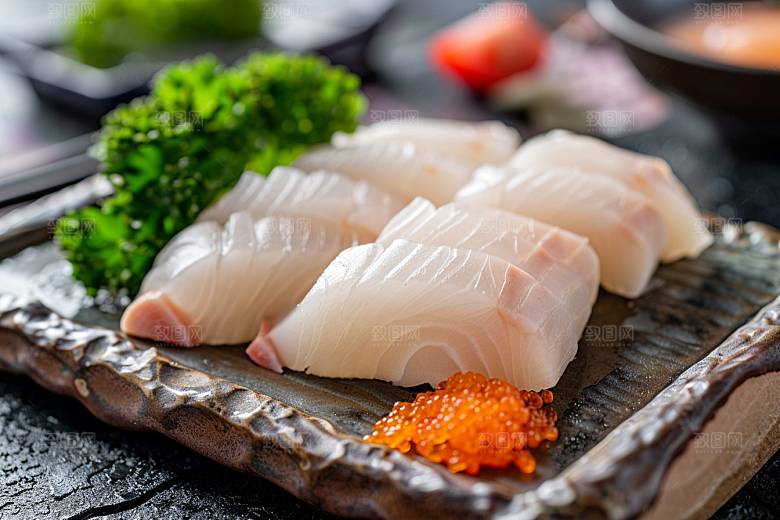日料生鱼片刺身高清摄影图