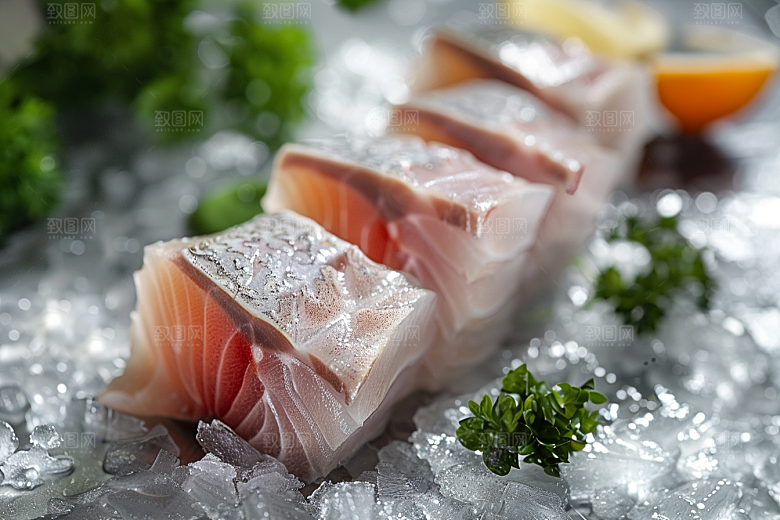 日料生鱼片刺身高清摄影图
