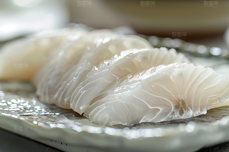 日料生鱼片高清海鲜摄影图
