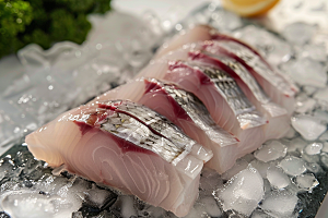 日料生鱼片新鲜海鲜摄影图