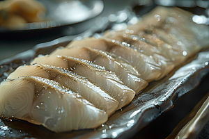 日料生鱼片美味海鲜摄影图
