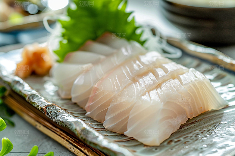 日料生鱼片新鲜高清摄影图