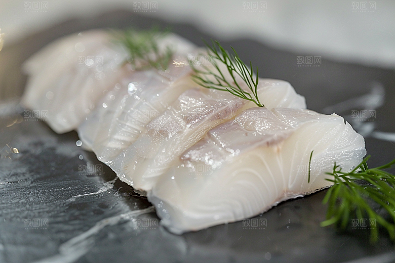 日料生鱼片新鲜美味摄影图